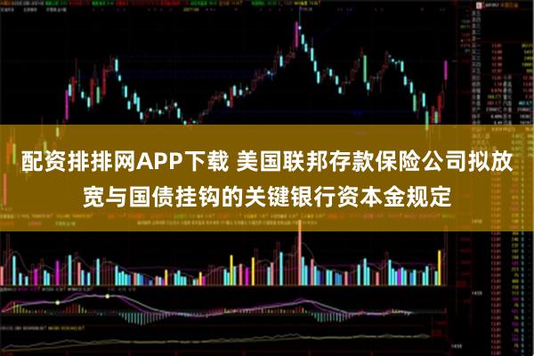 配资排排网APP下载 美国联邦存款保险公司拟放宽与国债挂钩的关键银行资本金规定